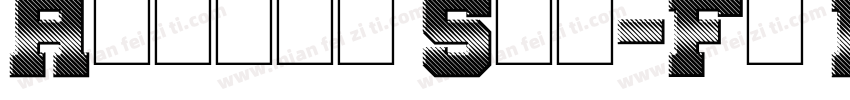 Astron Sci-Fi Displa字体转换